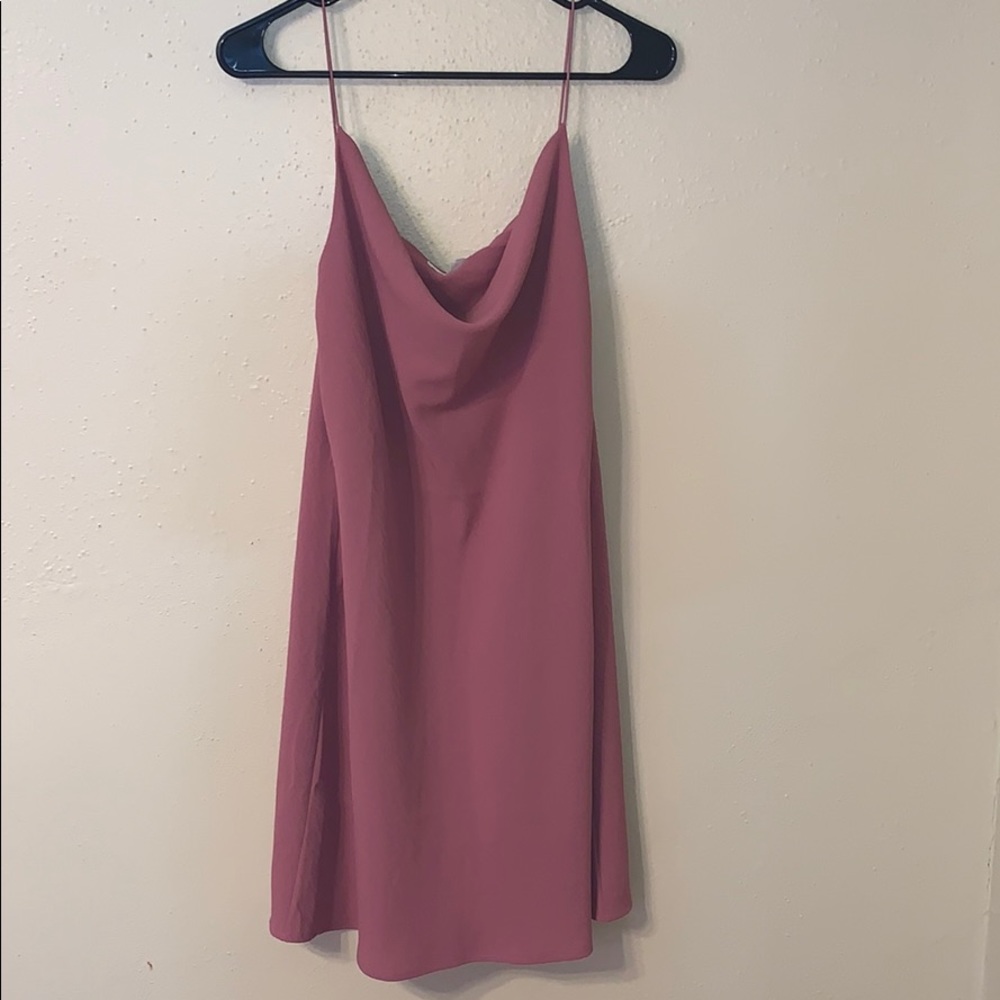 VICI slip dress- Mulberry